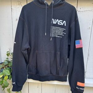 Heron Preston Black NASA Hoodie